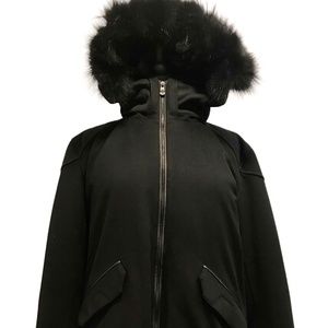 Canada Goose Branta Black Label Loro Piana Collaboration Wool Parka